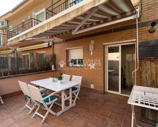 Terrace of Single-family semi-detached for sale in Terrassa  with Air Conditioner, Heating and Parquet flooring