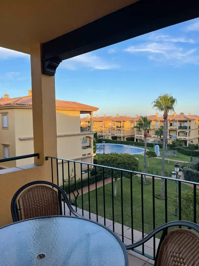 Exterior view of Flat for rent in Chiclana de la Frontera  with Air Conditioner, Furnished and Oven