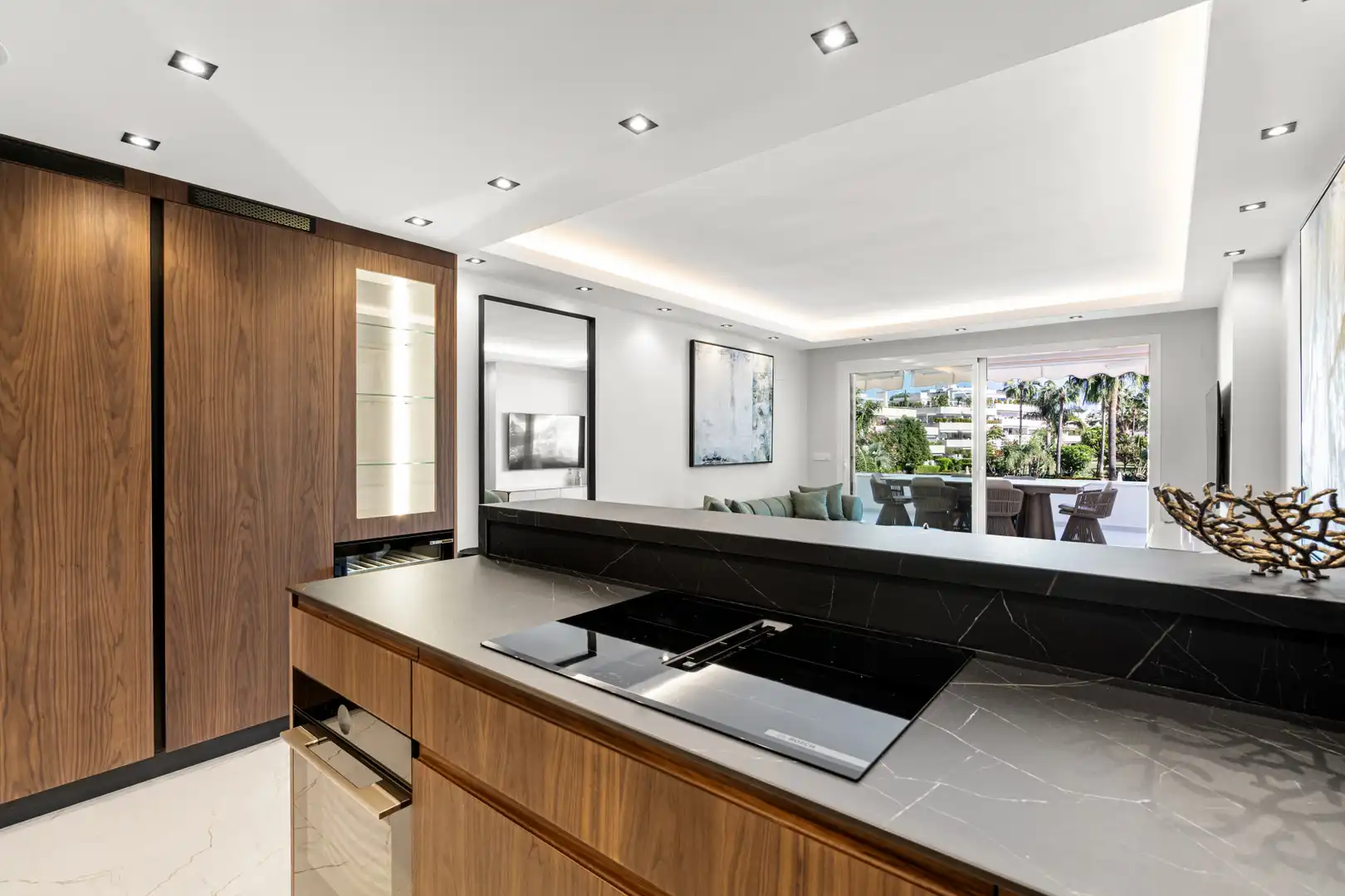 Cocina de Apartamento en venta en Marbella con Aire acondicionado, Terraza y Trastero