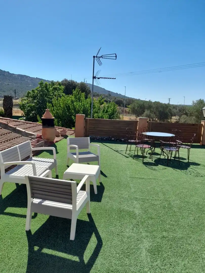 Terraza de Casa o chalet en venta en Cáceres con Jardín privado, Terraza y Trastero