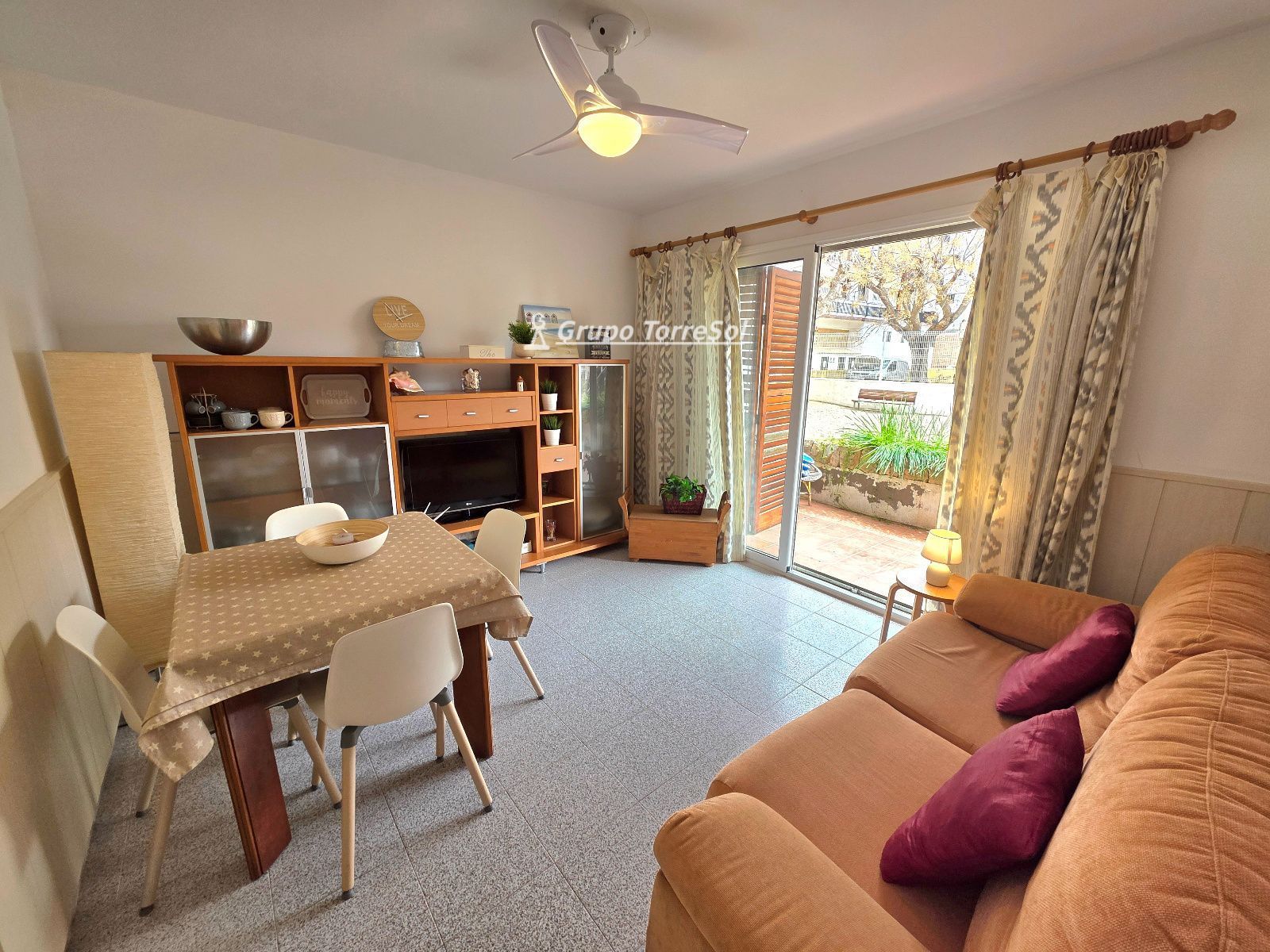 Garden of Flat for sale in Torredembarra  with Terrace, Storage room and Furnished