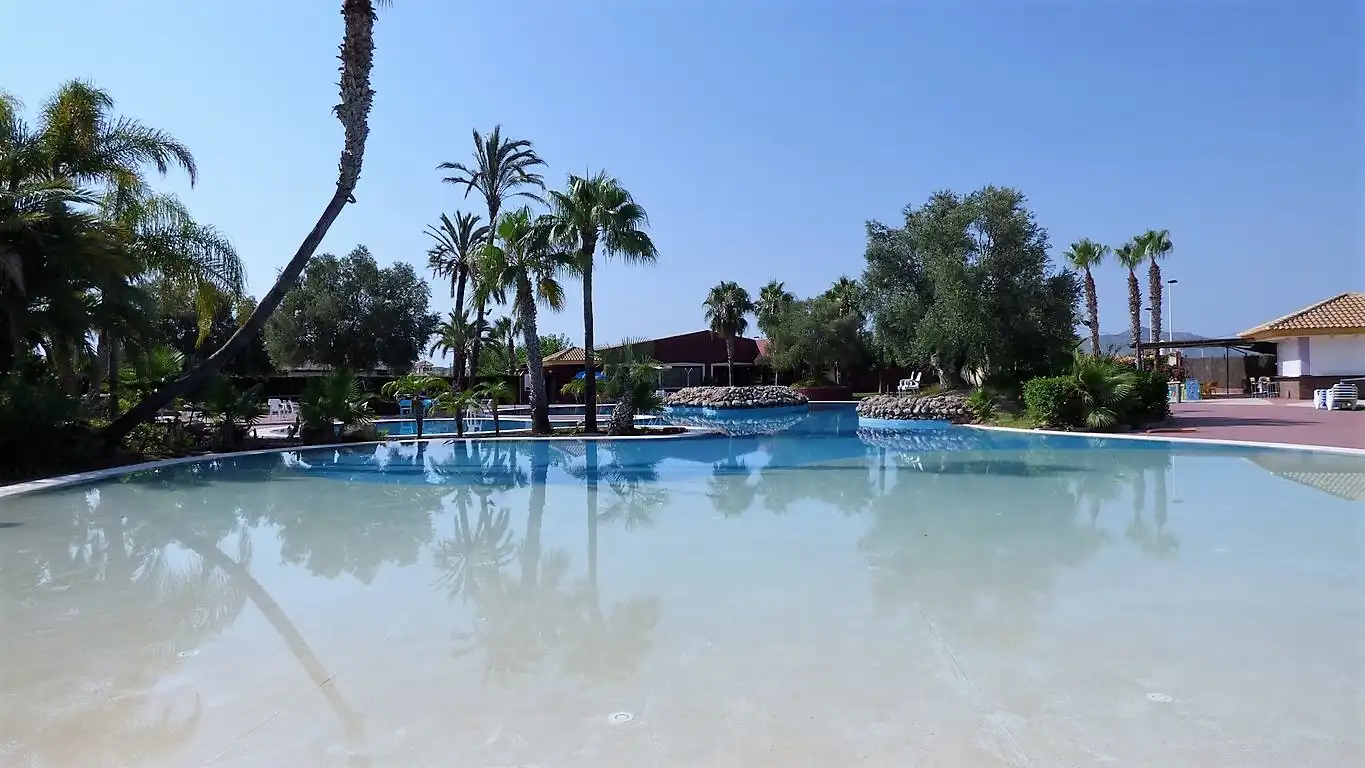 Piscina de Casa o chalet en venta en Mazarrón con Jardín privado, Piscina y Piscina comunitaria