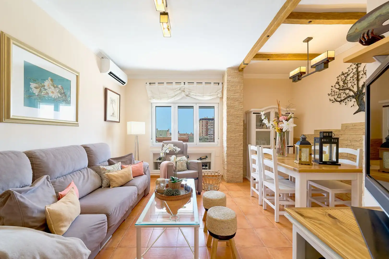 Sala de estar de Piso en venta en Málaga con Aire acondicionado y Calefacción