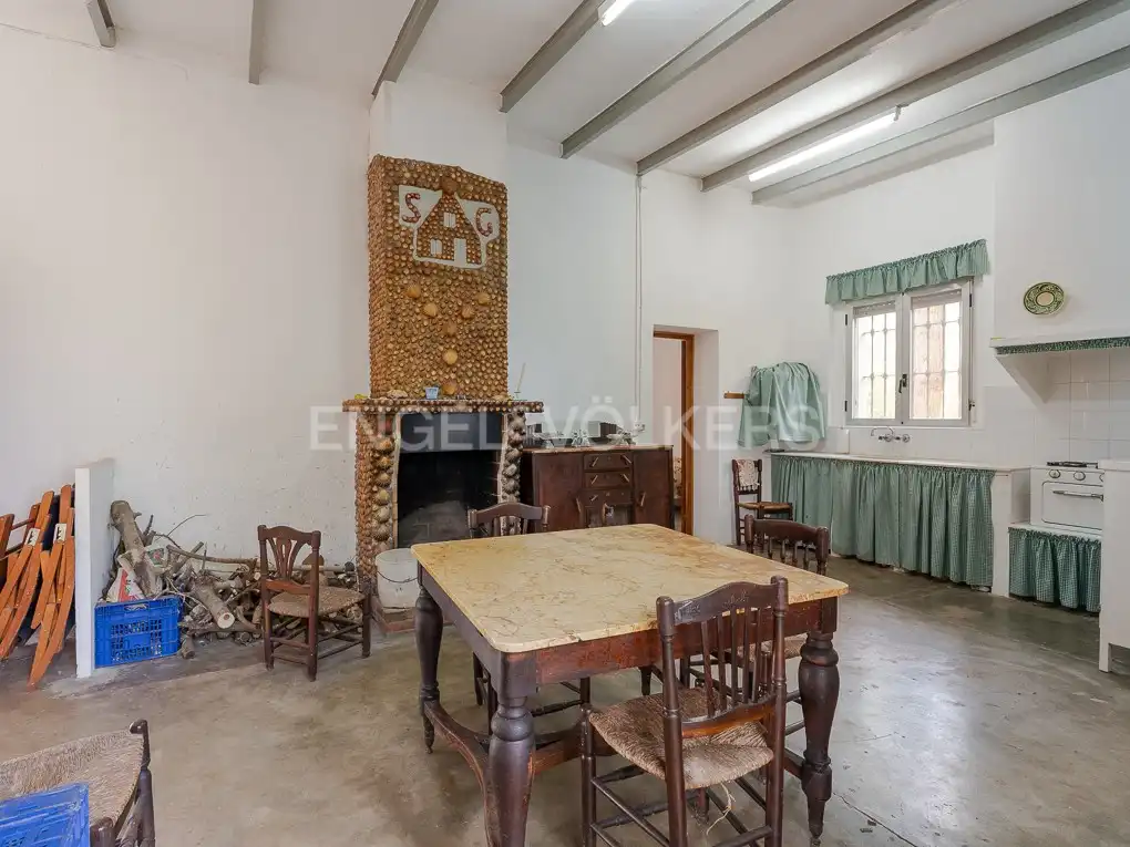 Dining room of Houses for sale in Carcaixent  with Heating, Private garden and Terrace