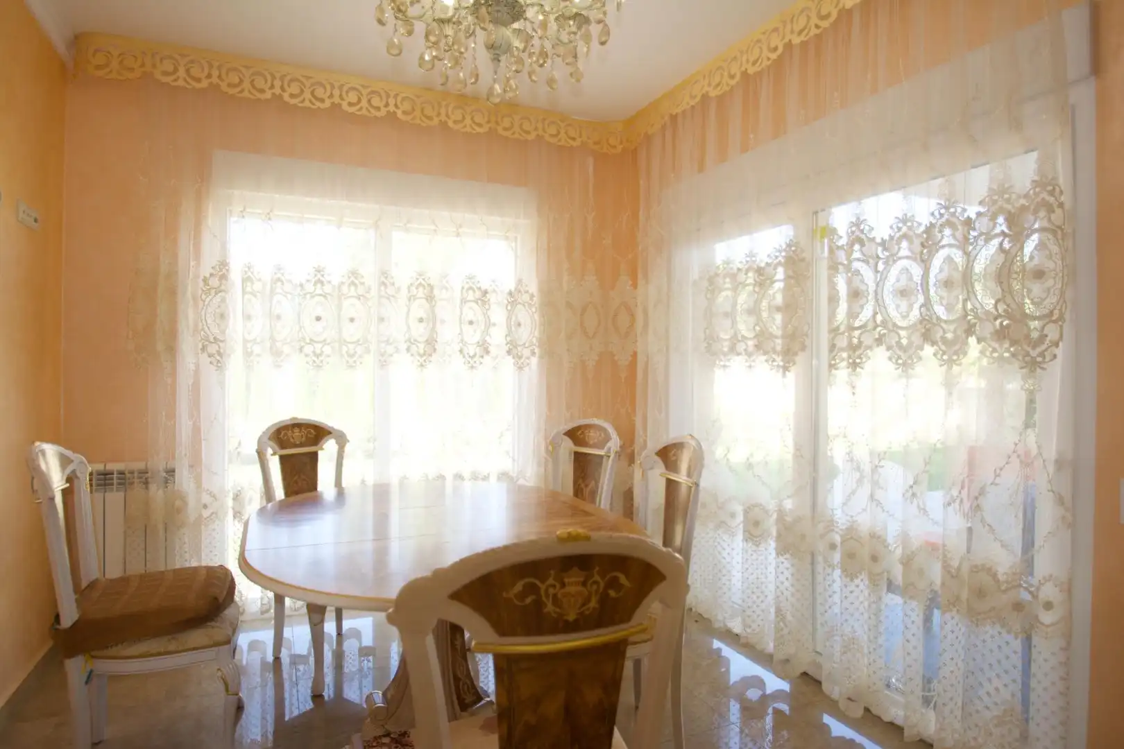 Esszimmer von Haus oder Chalet zum Verkauf in Orihuela mit Klimaanlage, Heizung und Privatgarten