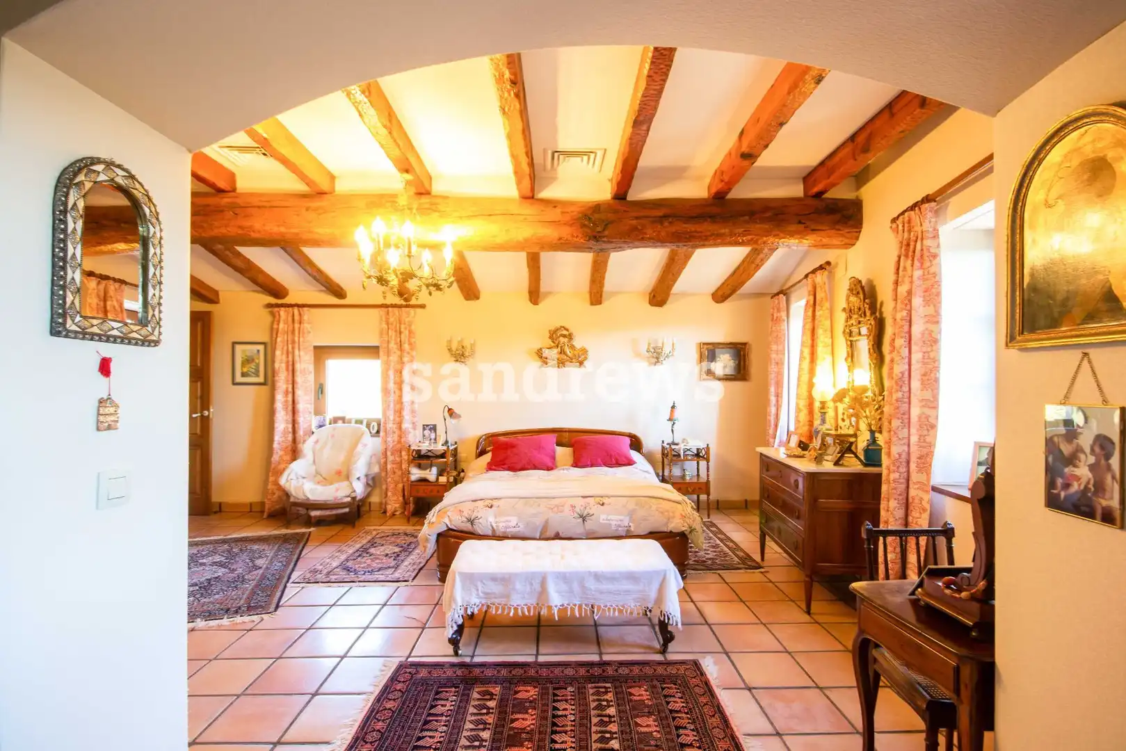 Bedroom of Country homes for sale in Agullana  with Air Conditioner, Heating and Private garden
