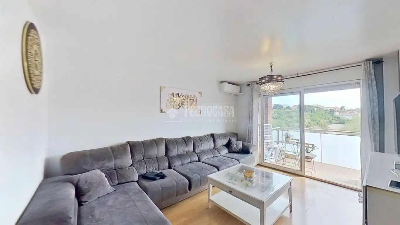 Living room of Flat for sale in Manresa  with Terrace and Balcony