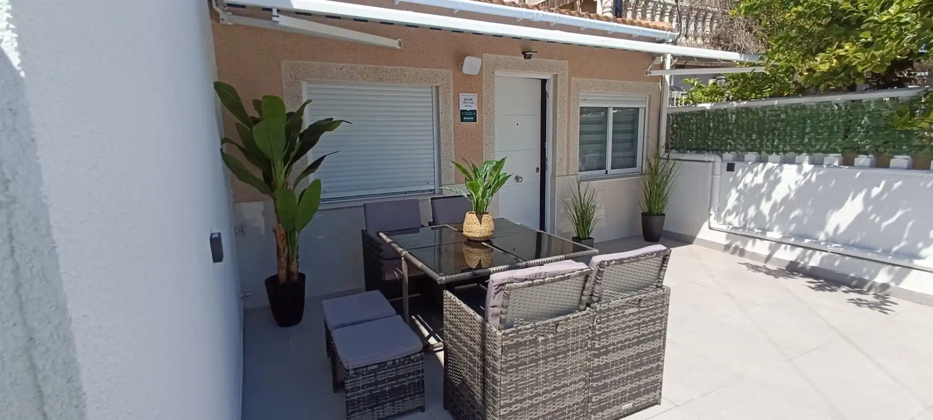 Terrassa de Casa o xalet de lloguer en Torrevieja amb Aire condicionat, Calefacció i Jardí privat
