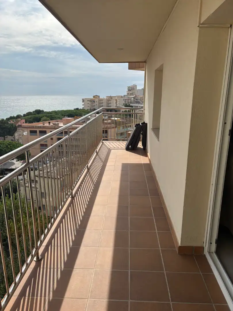 Terrassa de Apartament de lloguer en Castell d'Aro, Platja d'Aro i s'Agaró amb Moblat, Rentadora i Balcó