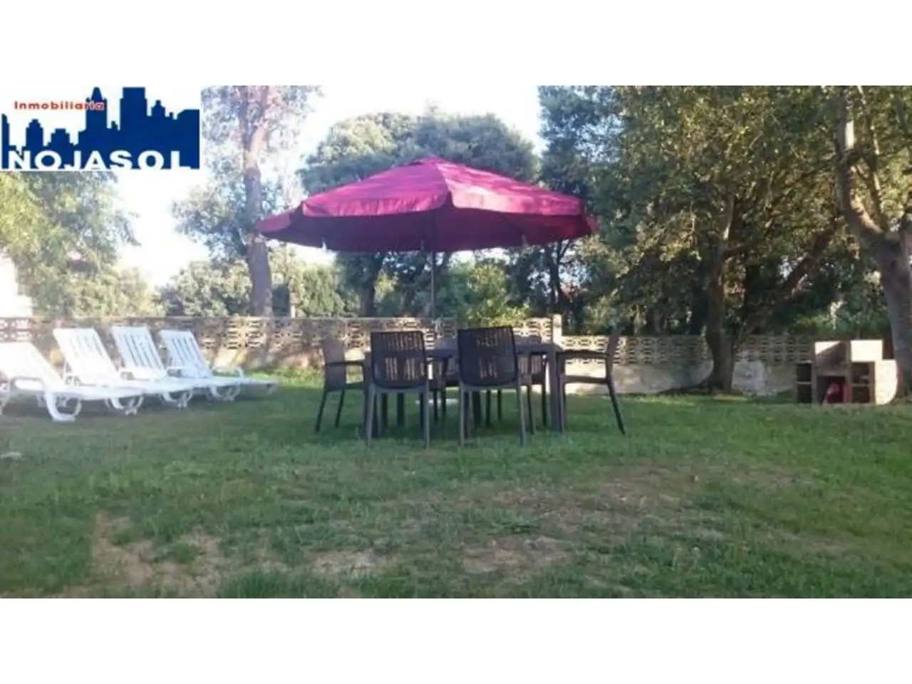 Jardín de Casa o chalet de alquiler en Noja con Terraza y Amueblado