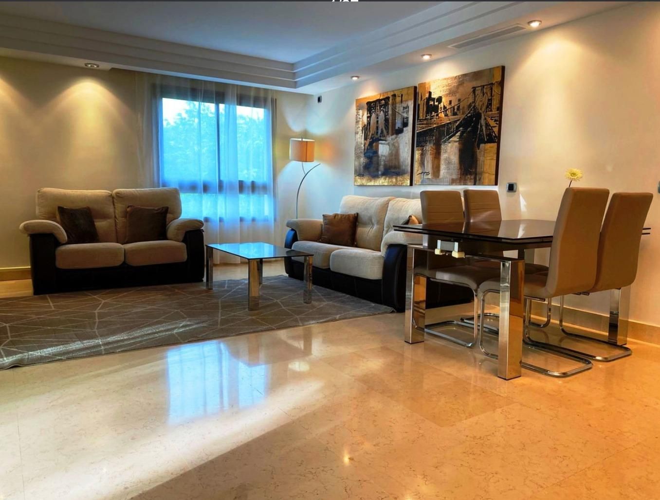 Living room of Apartment for sale in Marbella  with Terrace