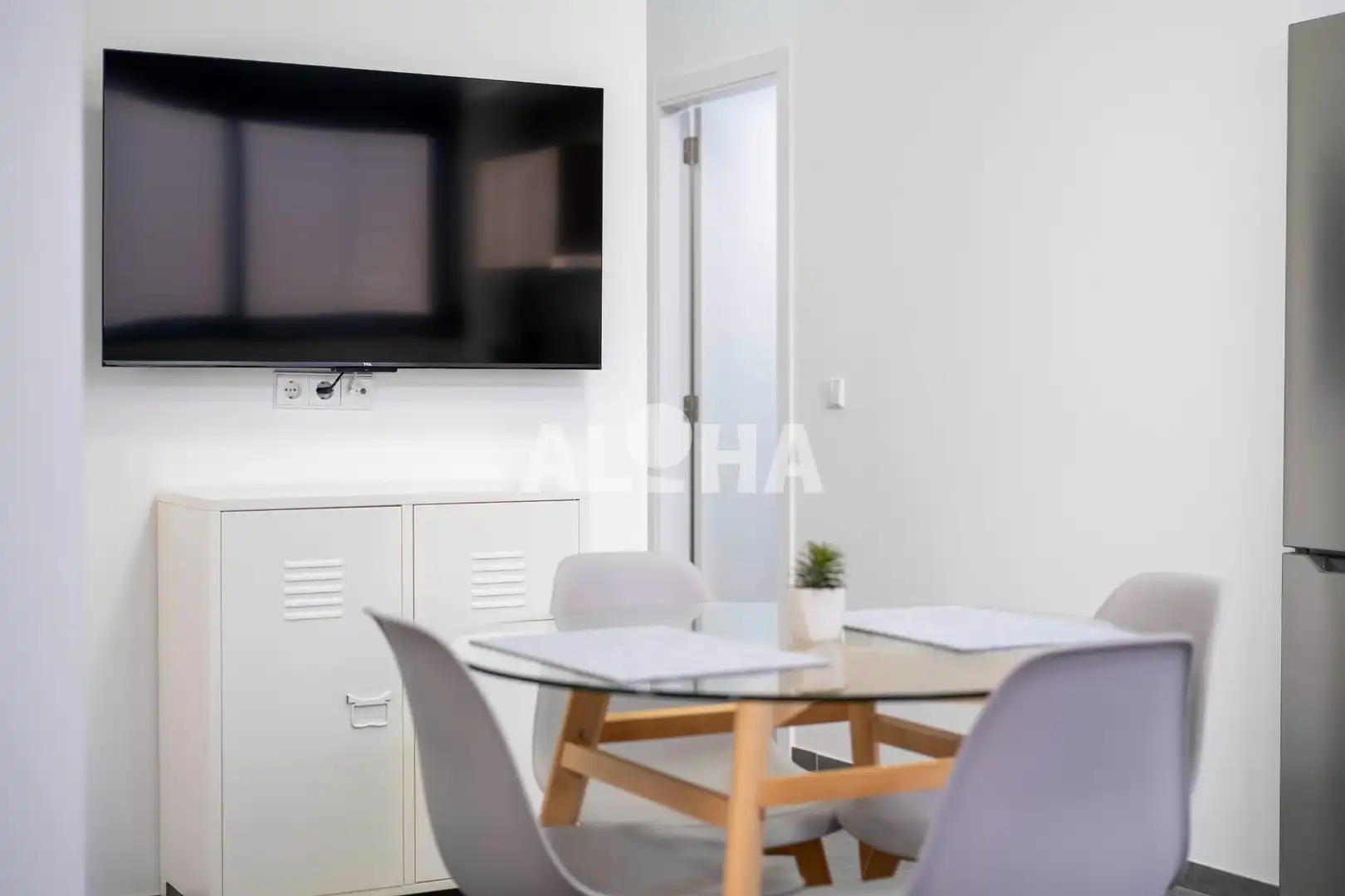 Sala d'estar de Apartament de lloguer en Moncada amb Aire condicionat, Calefacció i Moblat