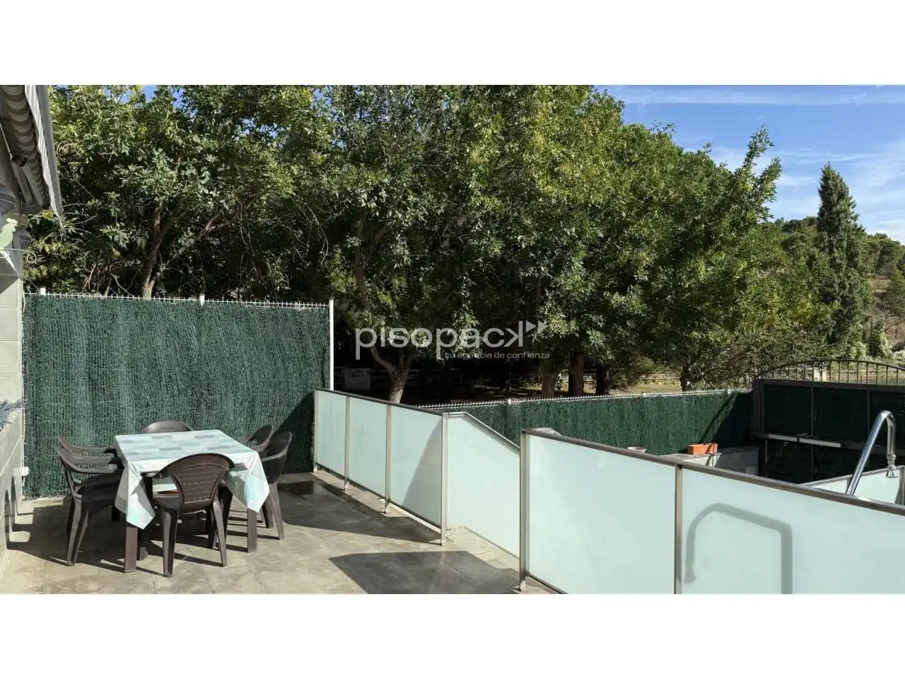 Terrassa de Casa o xalet en venda en Tafalla amb Aire condicionat, Calefacció i Jardí privat