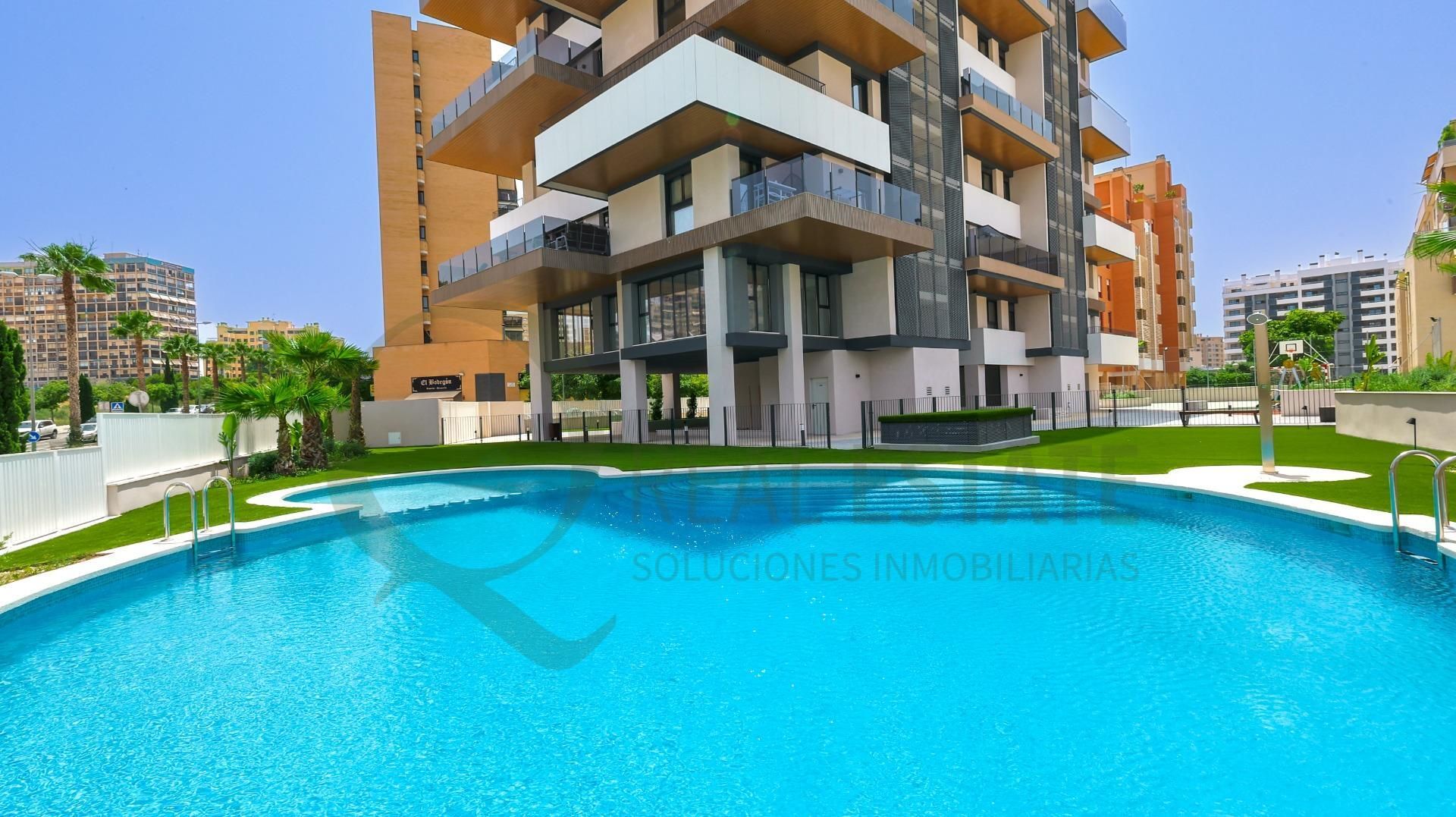 Swimming pool of Flat for sale in Alicante / Alacant  with Heating, Private garden and Terrace