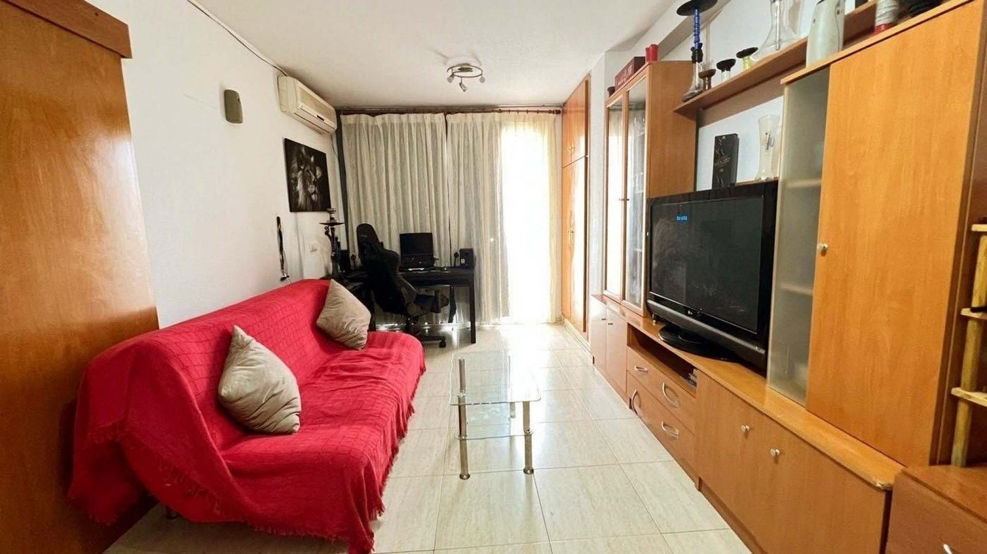 Sala d'estar de Pis en venda en Lloret de Mar amb Terrassa i Moblat