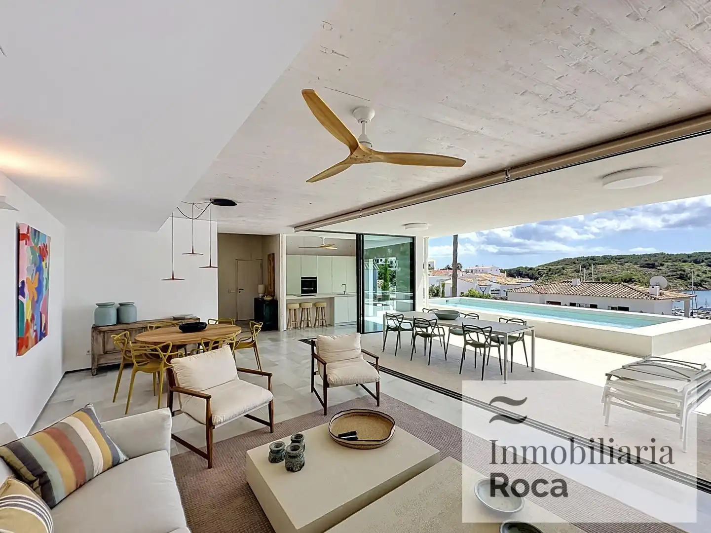 Terraza de Casa o chalet de alquiler en Es Mercadal con Aire acondicionado, Calefacción y Jardín privado