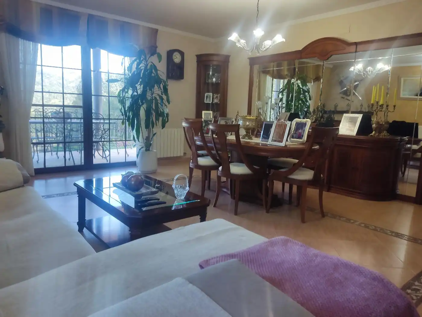 Comedor de Casa o chalet en venta en Riudecanyes con Aire acondicionado, Jardín privado y Terraza