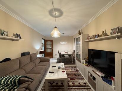 Living room of Flat for sale in A Estrada   with Heating, Storage room and Furnished