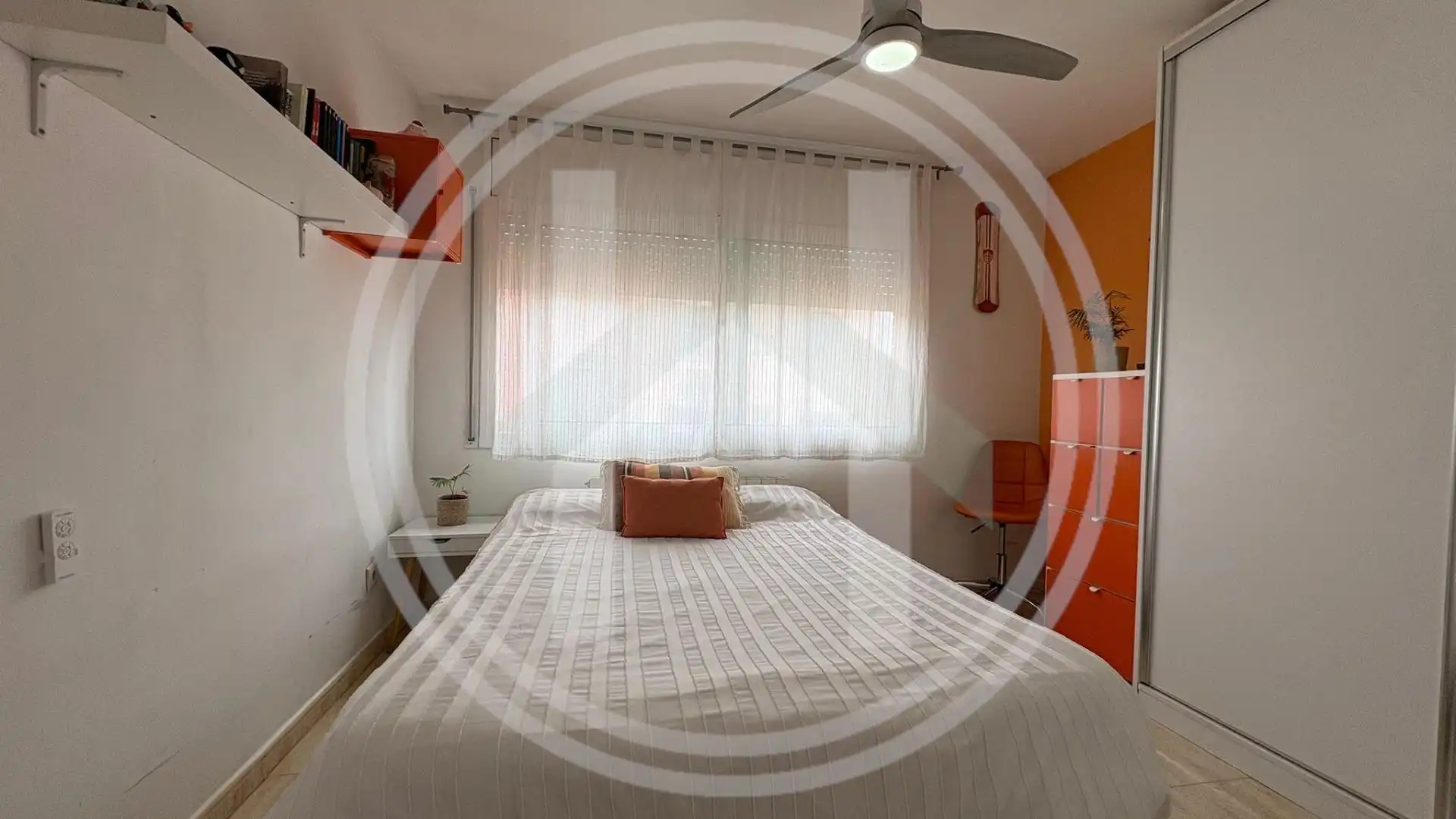 Schlafzimmer von Haus oder Chalet zum Verkauf in Cardedeu mit Heizung, Privatgarten und Terrasse