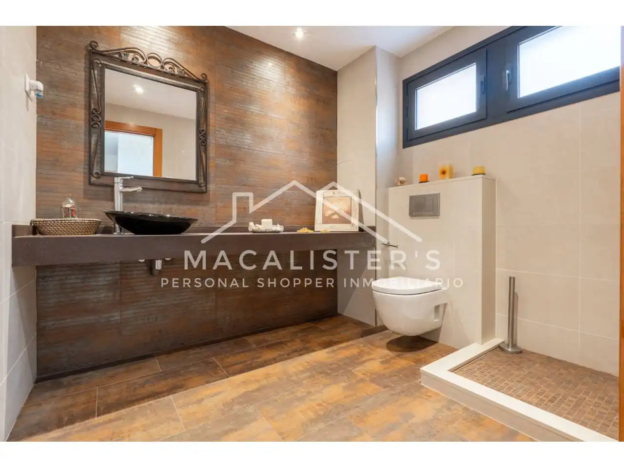 Baño de Casa o chalet en venta en Teià con Aire acondicionado, Calefacción y Jardín privado