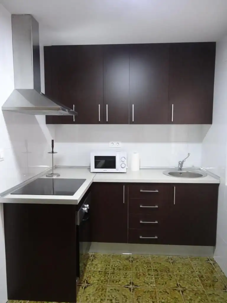 Küche von Wohnung zur Miete in San Vicente del Raspeig / Sant Vicent del Raspeig mit Möbliert, Ofen und Waschmaschine