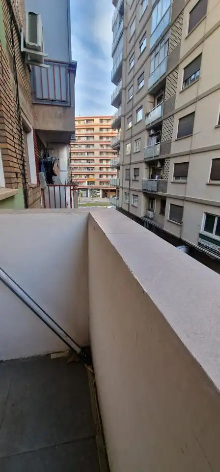 Balcony of Flat for sale in Zaragoza  with Heating, Terrace and Furnished