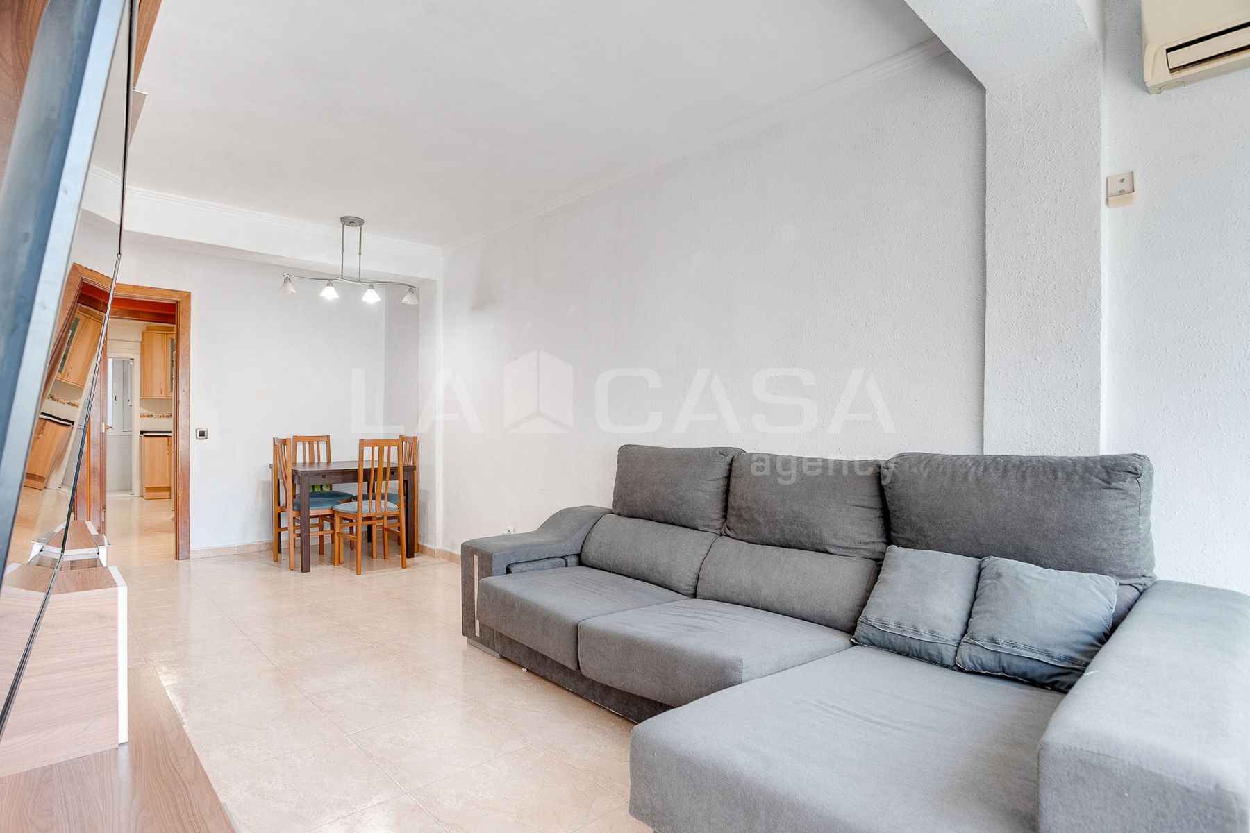 Living room of Flat for sale in  Barcelona Capital  with Heating