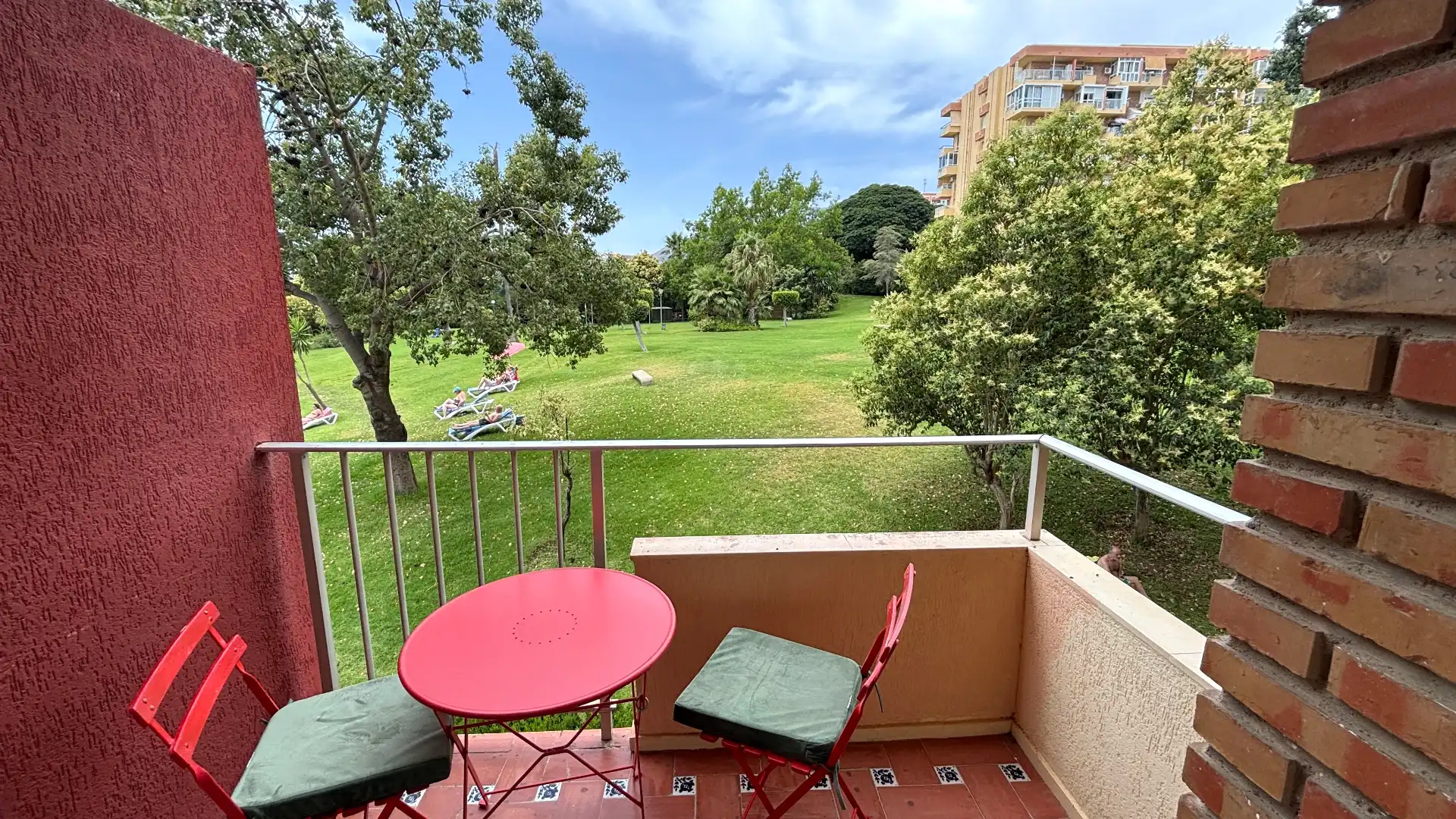 Terrasse von Wohnung zum Verkauf in Benalmádena mit Klimaanlage, Parkett und Terrasse