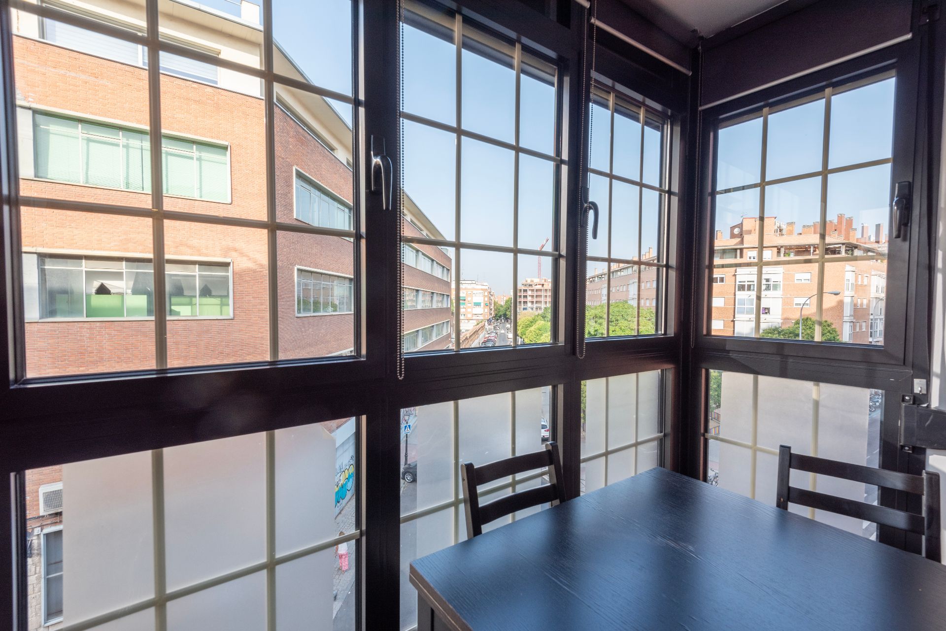 Balcony of Flat for sale in  Madrid Capital  with Air Conditioner, Heating and Furnished