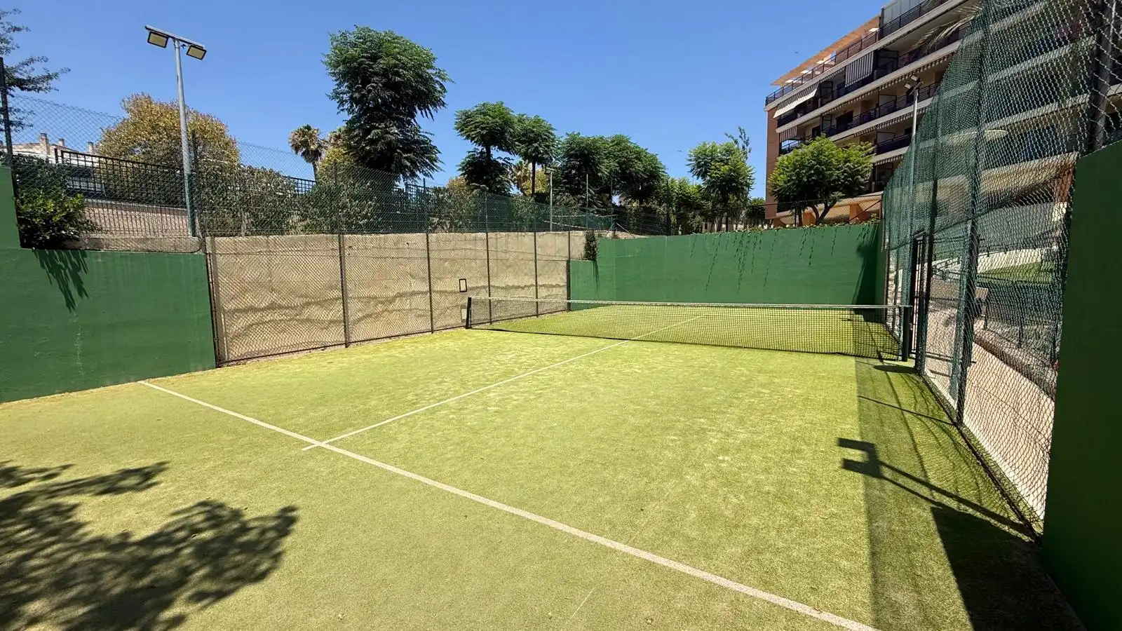 Jardín de Piso de alquiler en Torremolinos con Aire acondicionado, Calefacción y Terraza