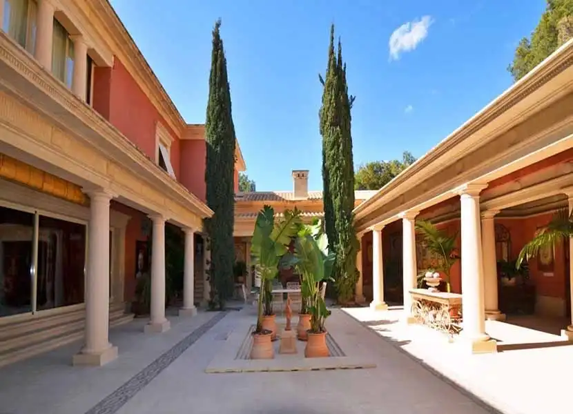 Vista exterior de Casa o chalet en venta en Altea con Aire acondicionado, Jardín privado y Terraza