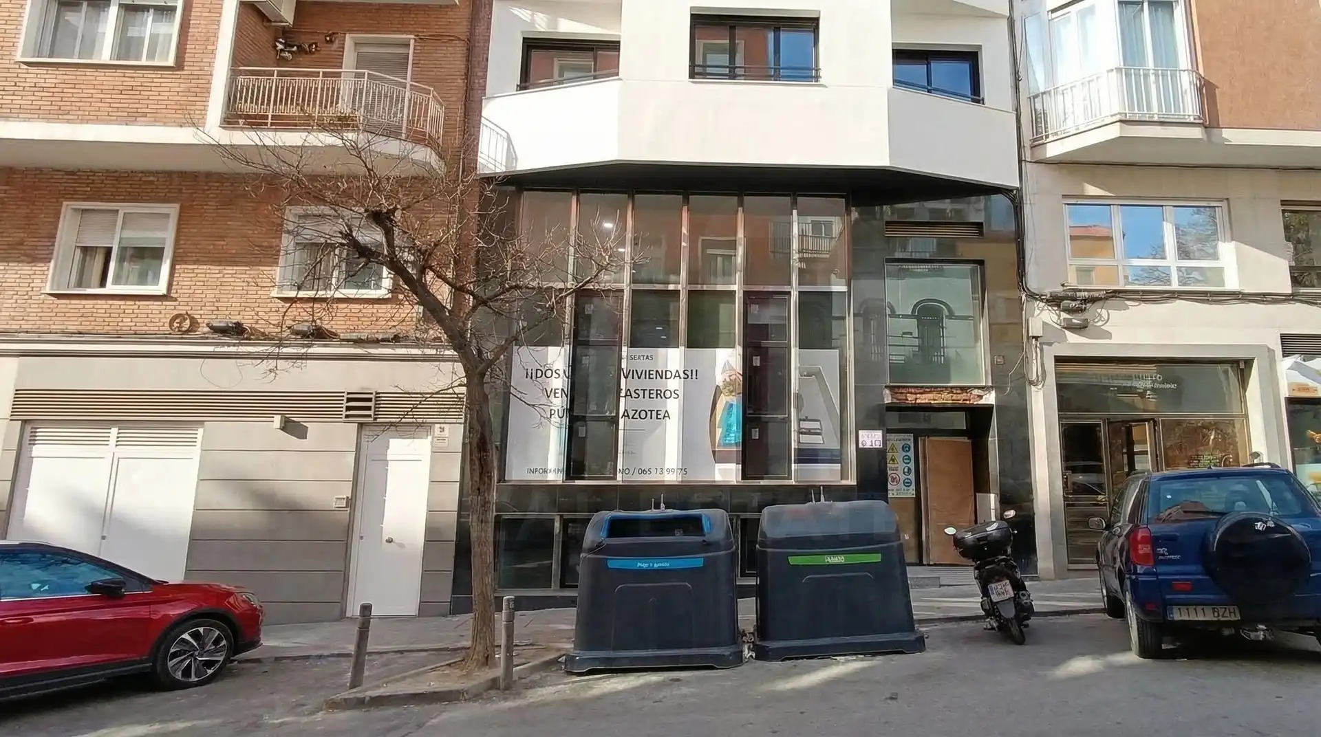 Vista exterior de Local de lloguer en Madrid