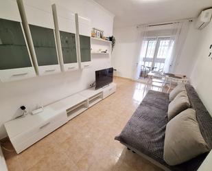 Sala d'estar de Apartament de lloguer en Torrevieja amb Terrassa, Balcó i Piscina comunitària