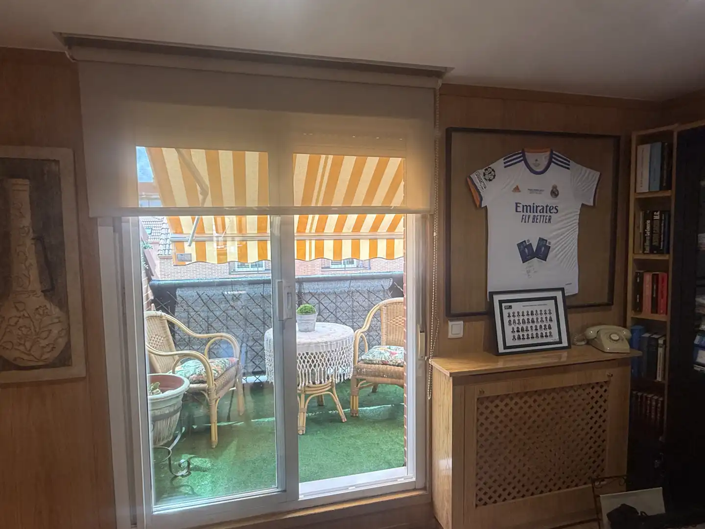 Balcony of Houses for sale in Alcalá de Henares  with Air Conditioner, Heating and Private garden