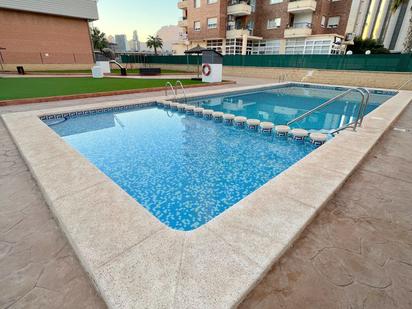 Swimming pool of Apartment for sale in Benidorm  with Air Conditioner, Terrace and Swimming Pool