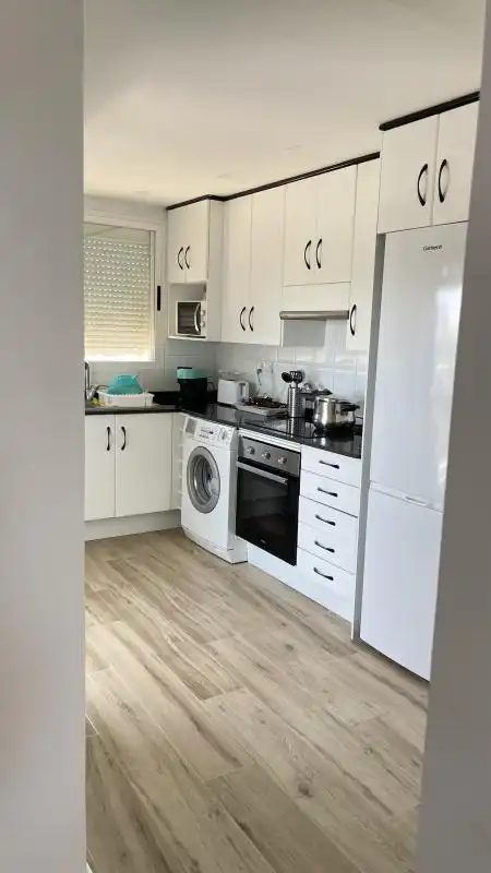 Küche von Wohnung zur Miete in Canet d'En Berenguer mit Klimaanlage, Heizung und Privatgarten