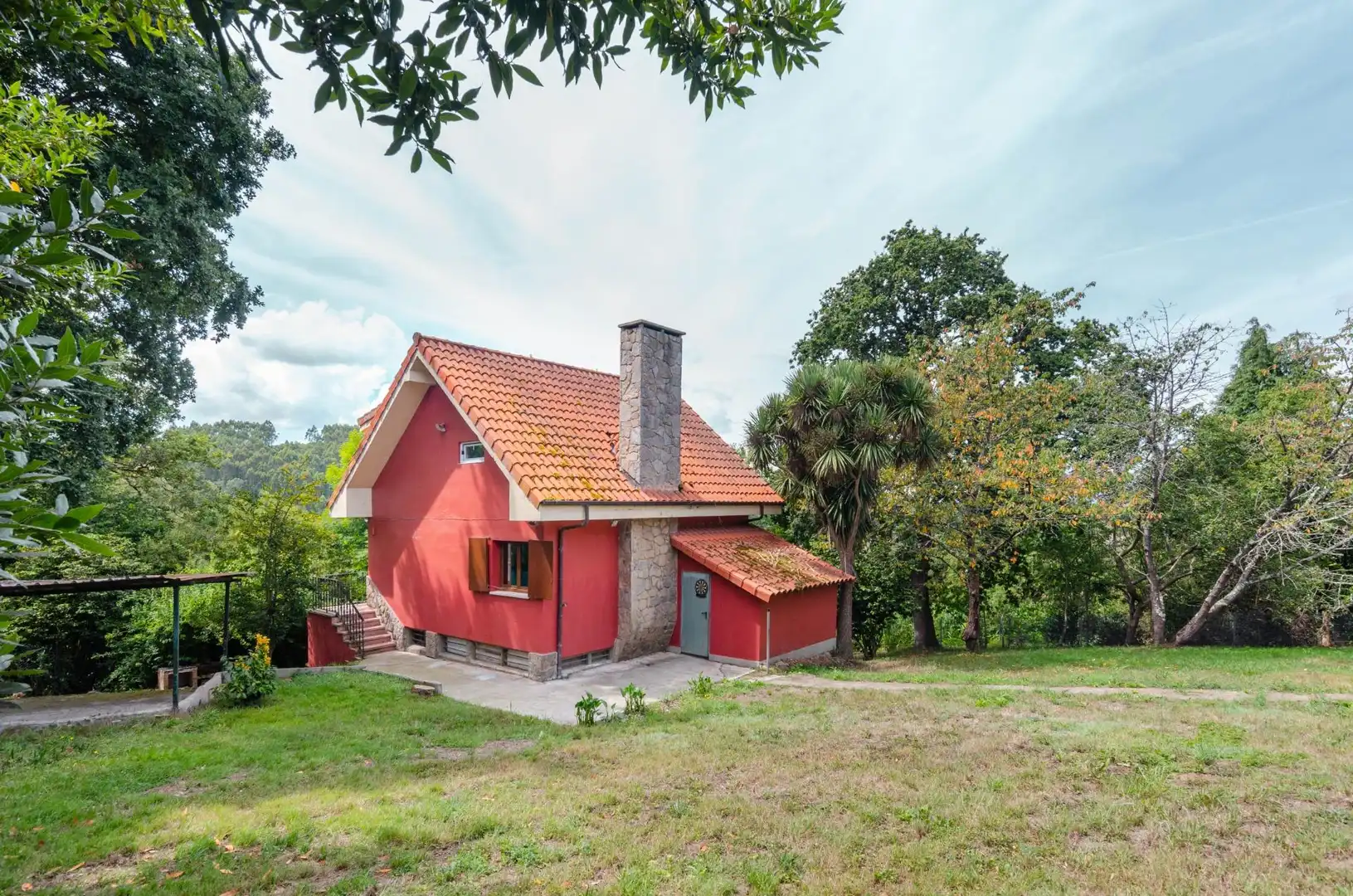 Exterior view of Houses for sale in Noreña  with Heating, Private garden and Terrace