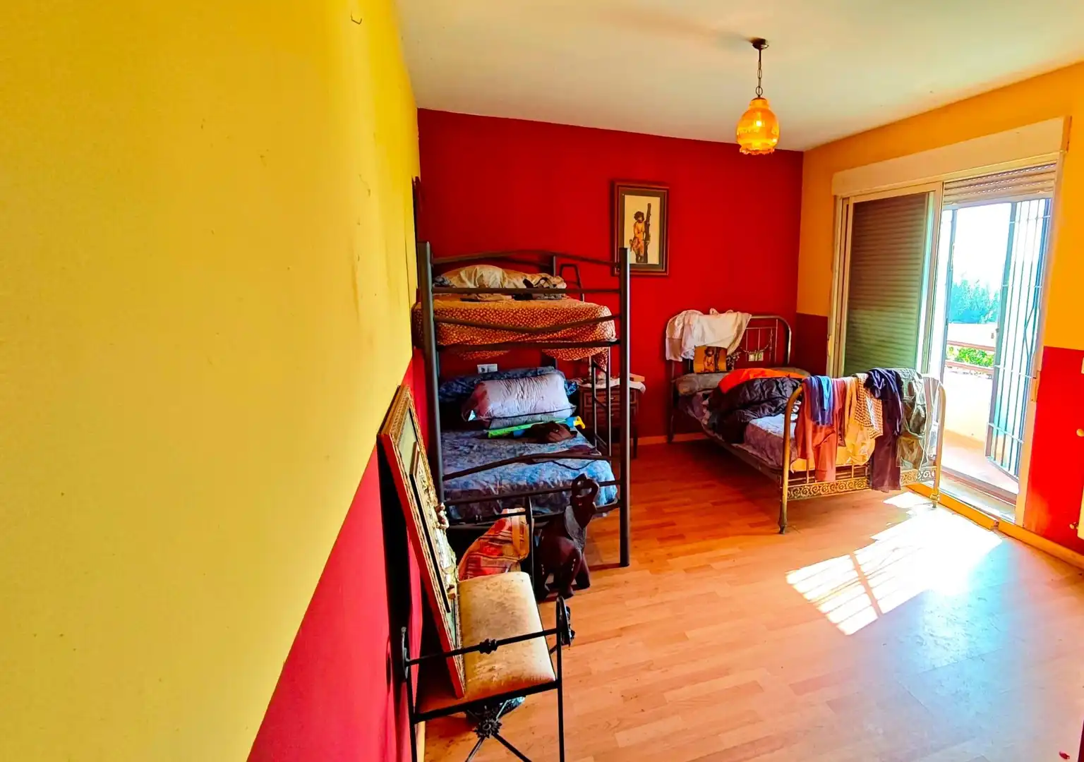 Habitación de Finca rústica en venta en Carcaboso con Aire acondicionado, Calefacción y Jardín privado