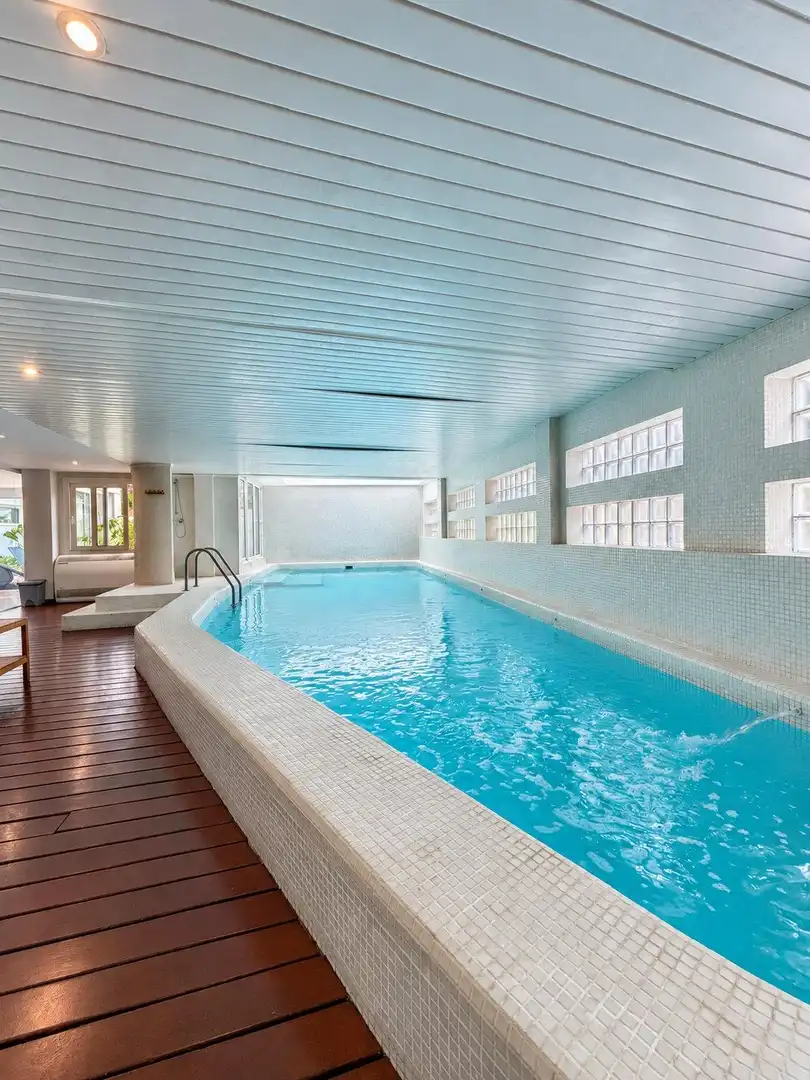 Swimming pool of Flat for sale in L'Olla