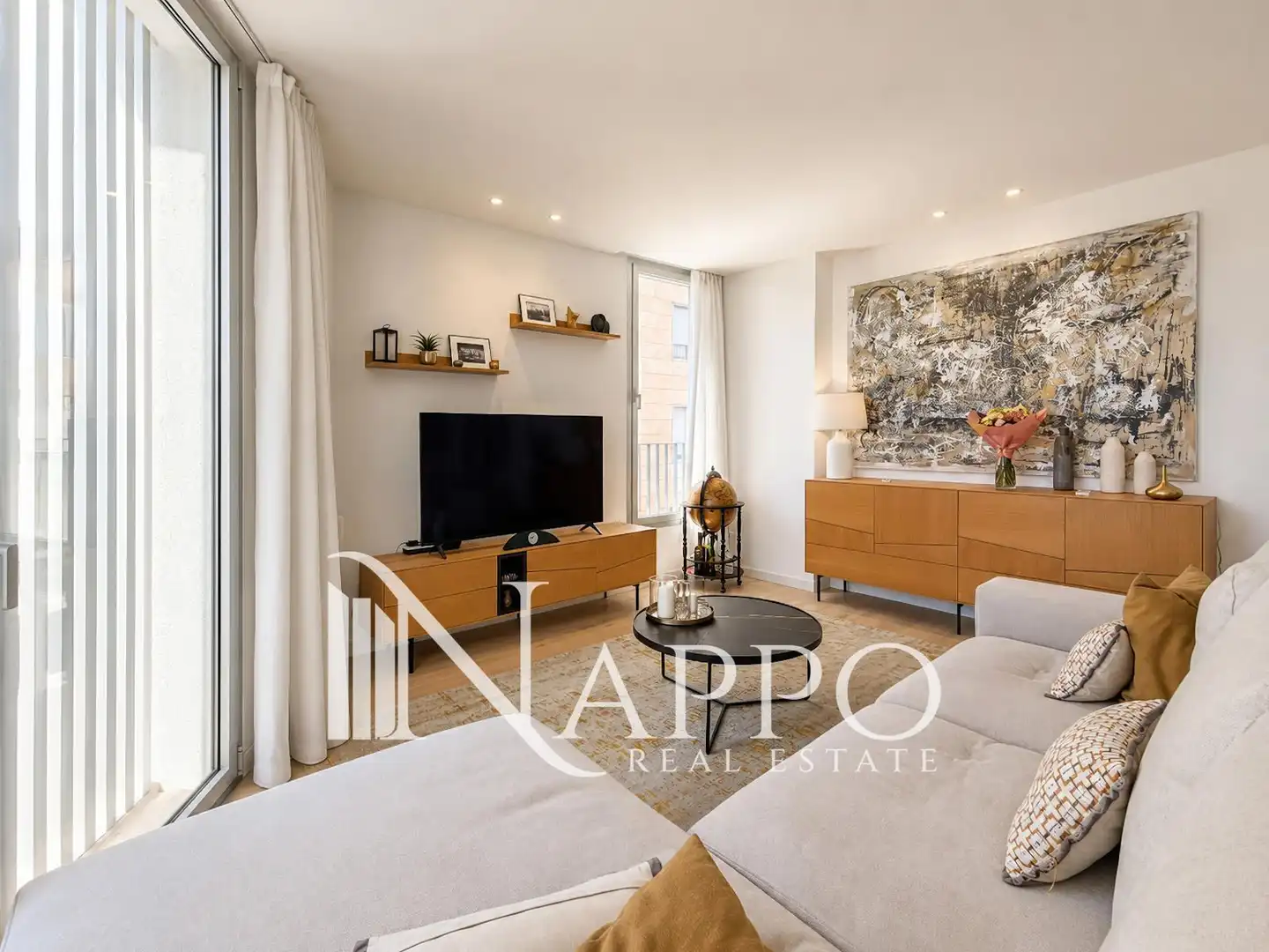 Sala d'estar de Pis en venda en  Palma de Mallorca amb Aire condicionat, Calefacció i Terrassa