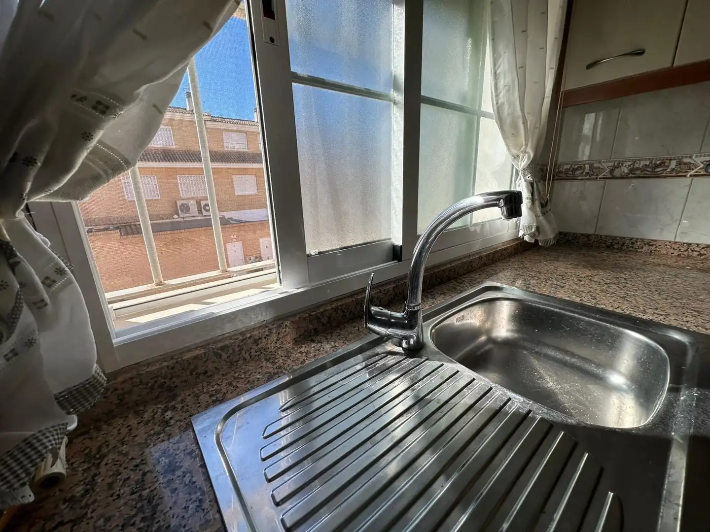 Kitchen of Flat for sale in Murcia  with Air Conditioner, Private garden and Storage room