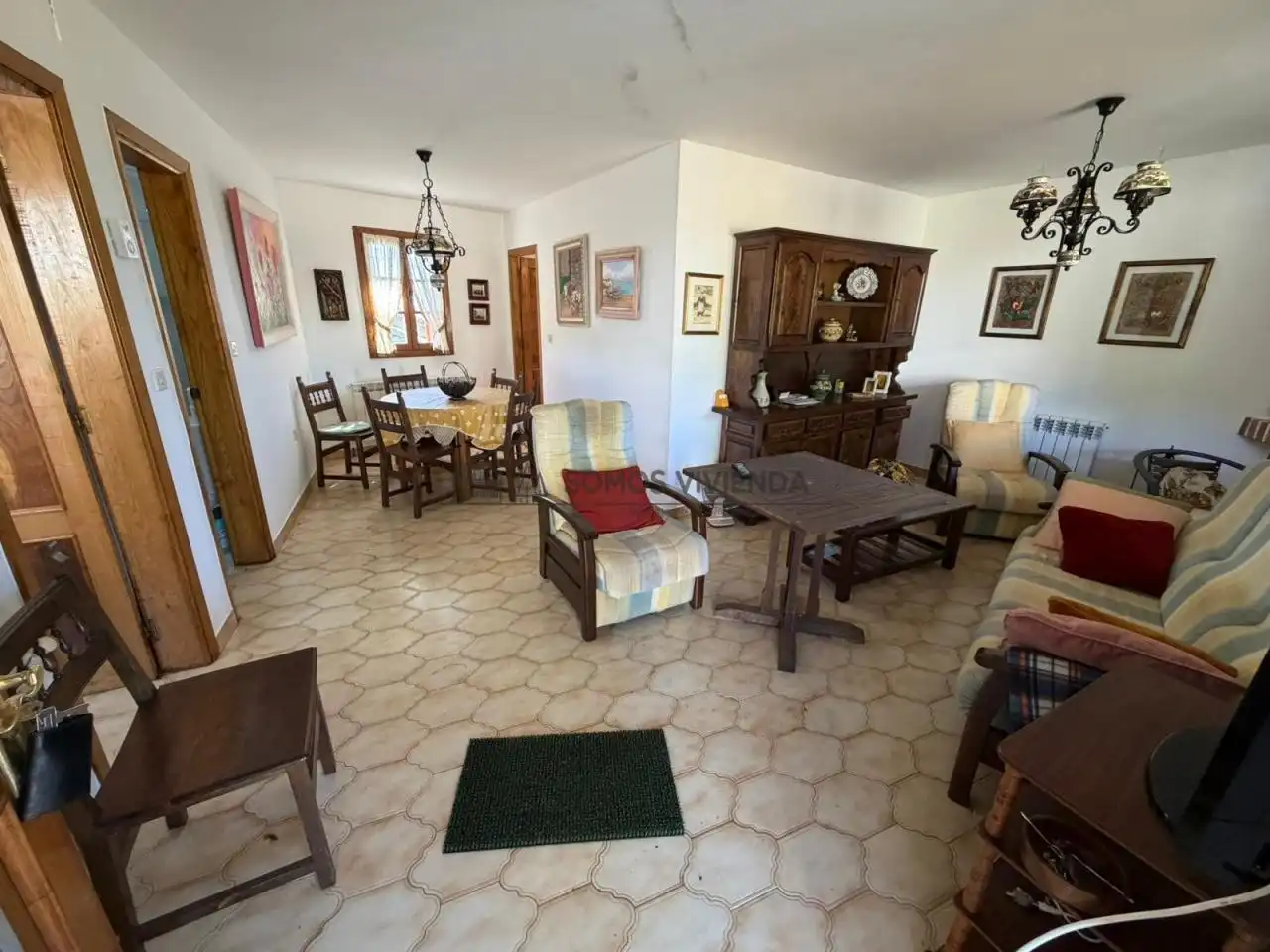 Sala de estar de Casa o chalet en venta en Nogueira de Ramuín con Calefacción, Trastero y Amueblado