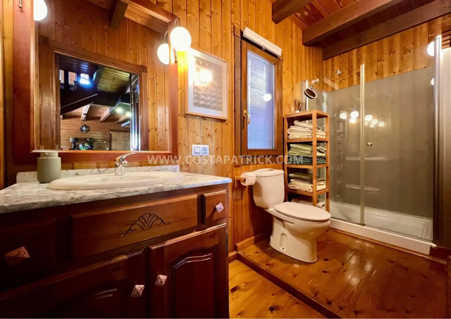 Baño de Casa o chalet en venta en Torre-Pacheco con Aire acondicionado, Calefacción y Jardín privado