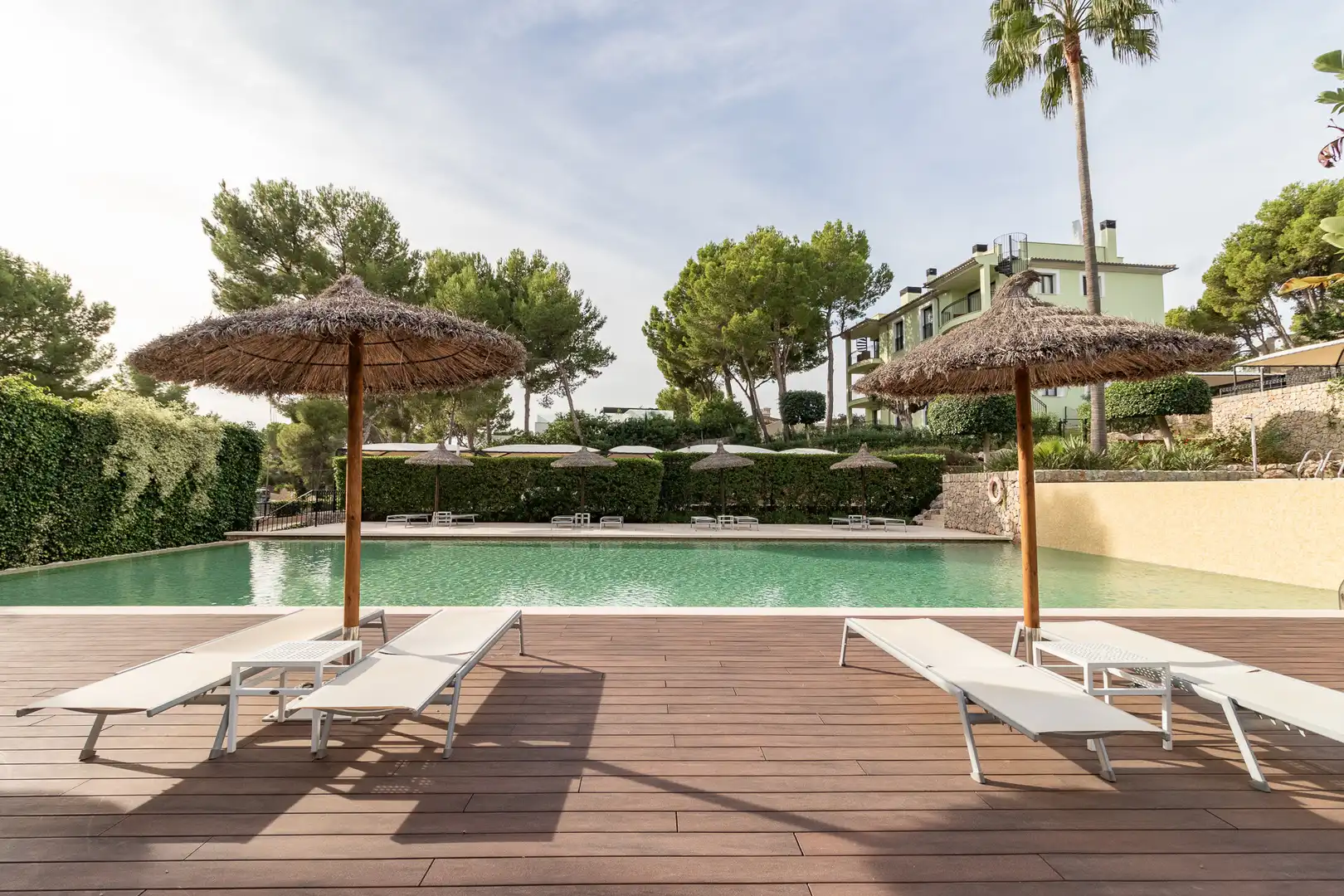Swimming pool of Ground floor for sale in Andratx  with Private garden, Terrace and Community pool