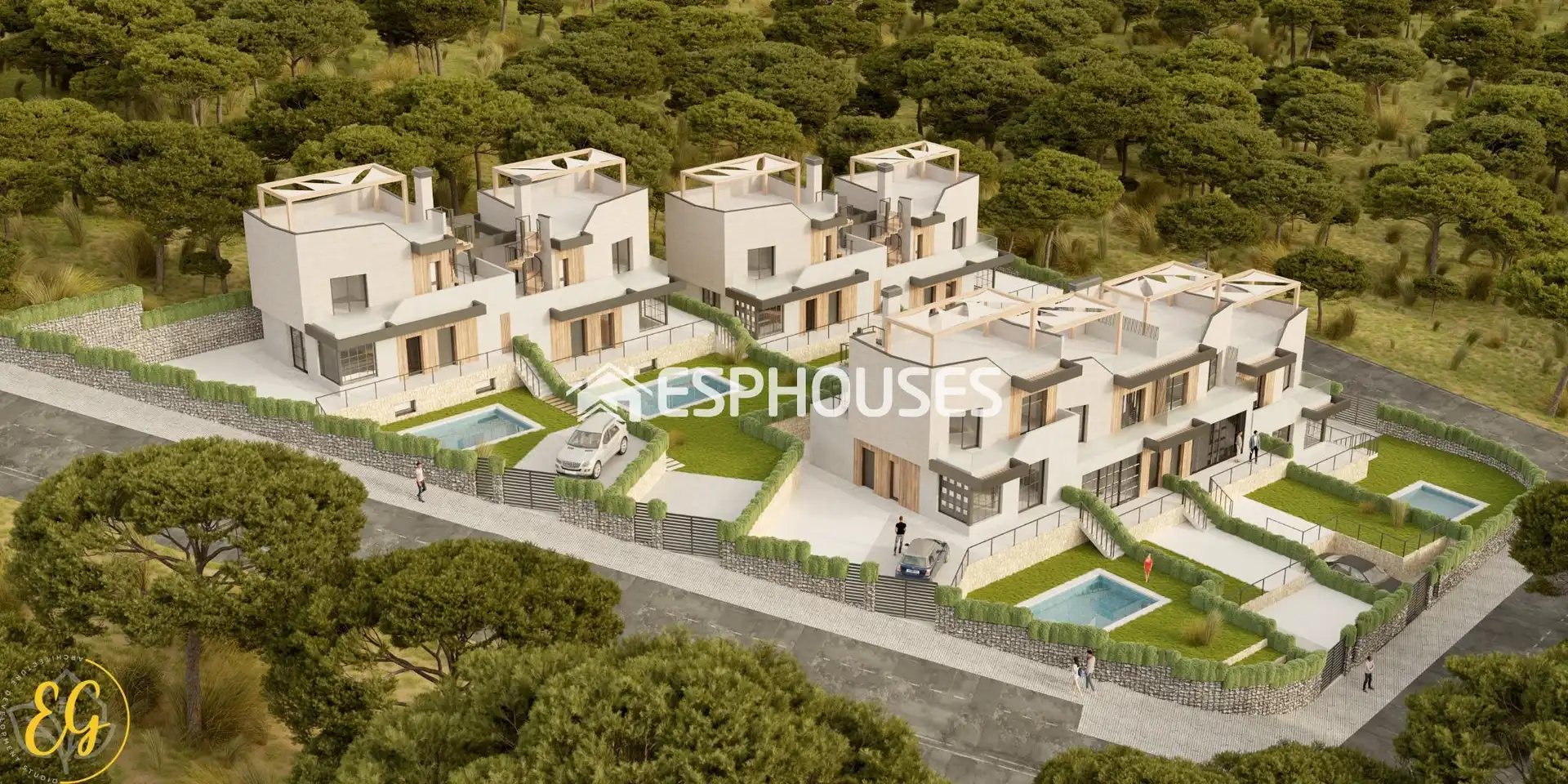 Casa bifamiliare con piscina in vendita a Balcón de Ponoig - Polop Paradis - Polop Hills, imagen 2