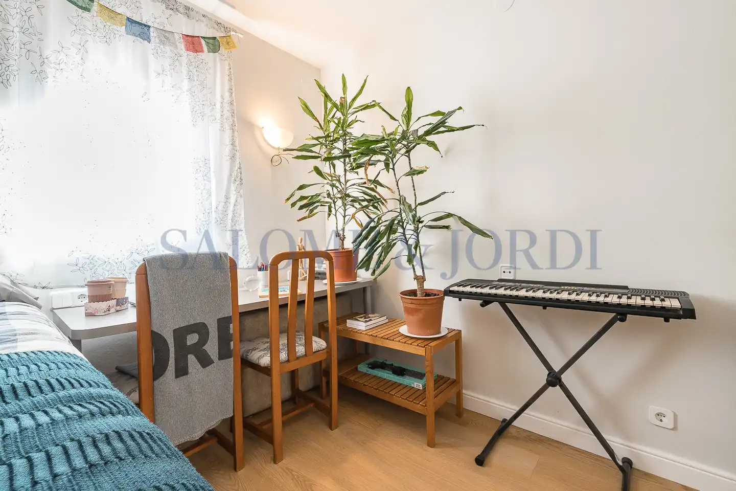 Schlafzimmer von Wohnung zum Verkauf in Vilassar de Mar mit Klimaanlage, Heizung und Parkett