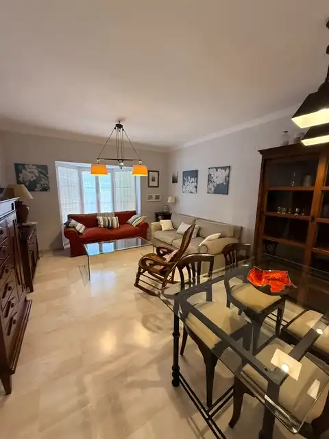 Living room of Detached homes for rent in Chiclana de la Frontera  with Air Conditioner, Furnished and Oven