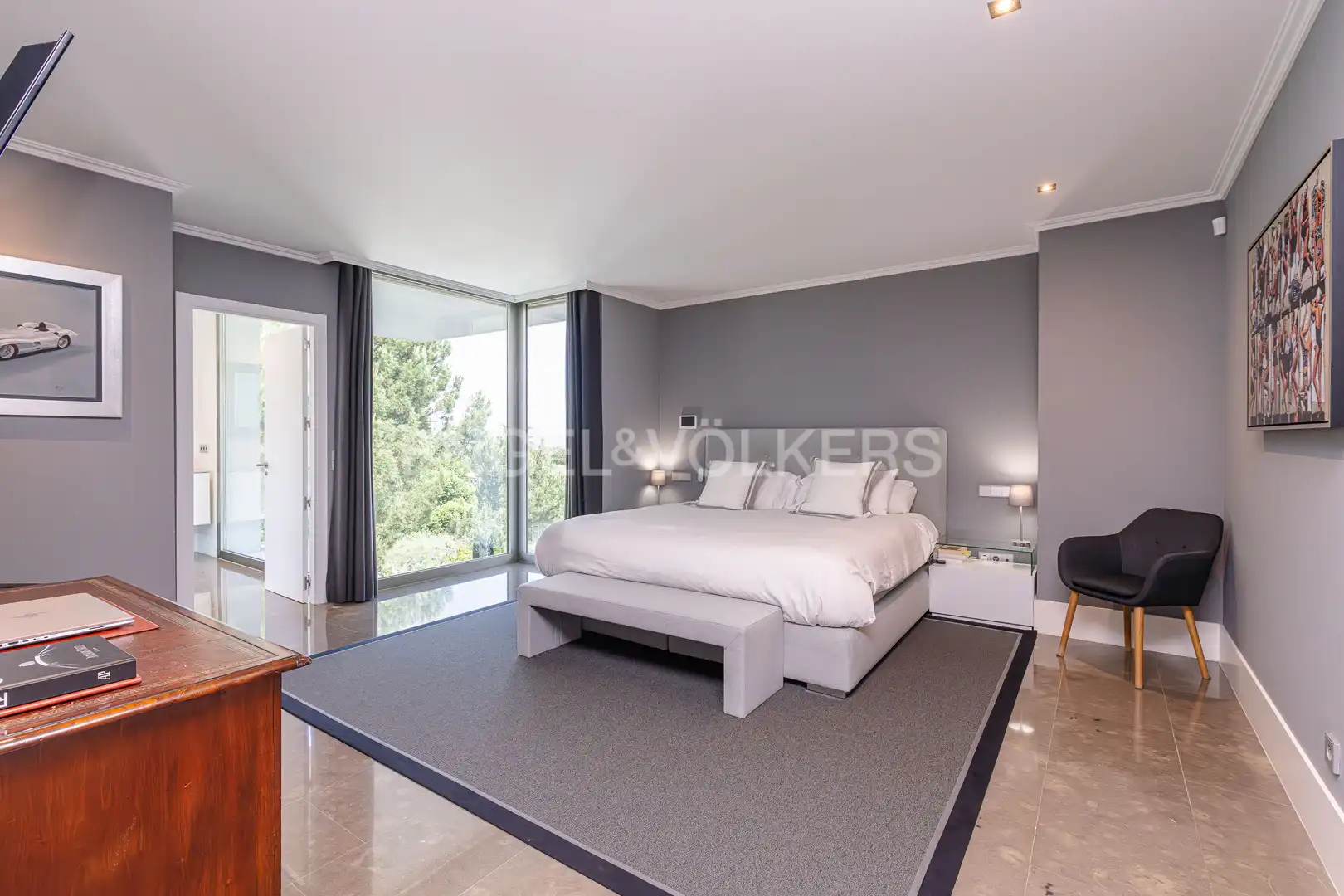 Habitación de Casa o chalet en venta en Boadilla del Monte con Aire acondicionado, Calefacción y Jardín privado