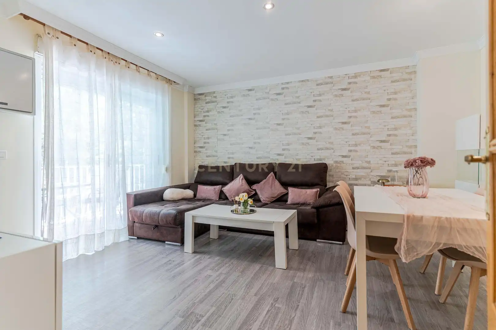 Sala de estar de Apartamento en venta en Albolote con Aire acondicionado, Lavadora y Microondas