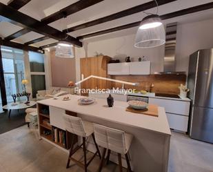 Kitchen of House or chalet for sale in  Valencia Capital  with Air Conditioner, Terrace and Balcony